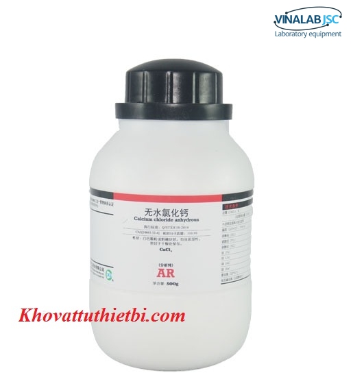 Hóa chất Calcium chloride anhydrous, CaCl2 tinh khiết